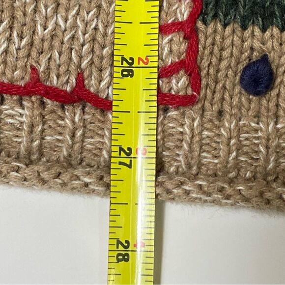 Vintage Nutcracker Knit Christmas Sweater Vest Winter Scene Women's Size 2X - Picture 2 of 15